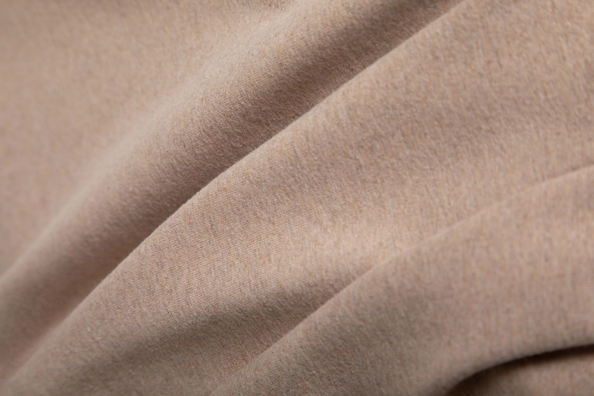 Unisex-T-Shirt, gerader Schnitt, beige